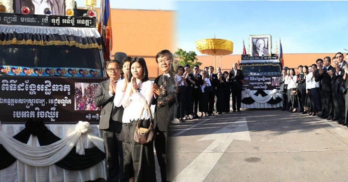 អដ្ឋិធាតុលោកបណ្ឌិត ​Beat Richner បានដង្ហែមកកម្ពុជានិងតម្កល់នៅក្នុងមន្ទីរពេទ្យគន្ធបុប្ផាខេត្តសៀមរាប