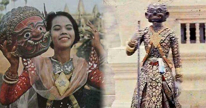 រូបភាពកម្រឃើញនៃការតុបតែងកាយតួរបាំ ពីសម័យបុរាណ