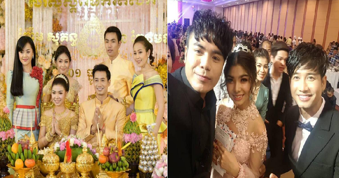 មង្គលការលោក ញ៉ែម សុគន្ធ យប់មិញ សុទ្ធតែតារាល្បីៗចូលរួម