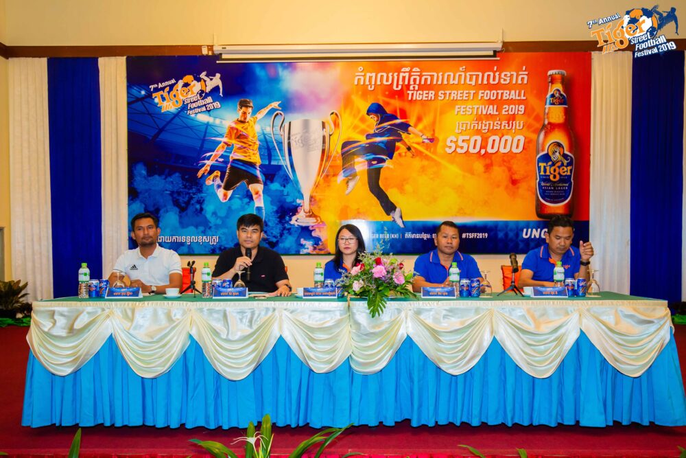ខេត្ត​ព្រះសីហនុ​ក្លាយជា​មណ្ឌល​ដំបូង​នៃ​ការប្រកួត​បាល់ទាត់ Tiger Street Football Festival 2019 រដូវ​កាល​ទី7