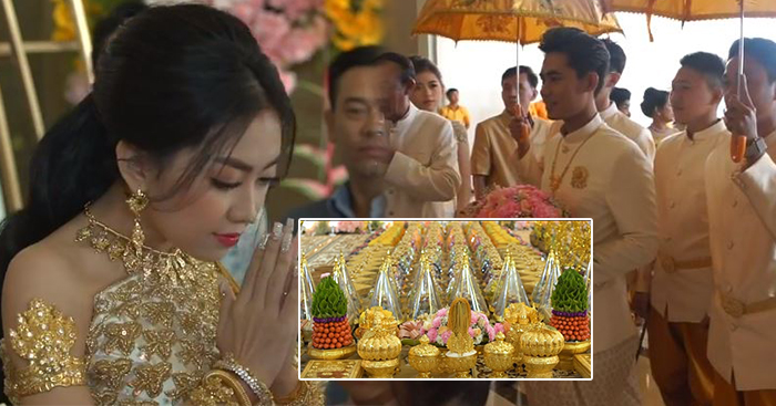 មកមើលទិដ្ឋភាពនៃពិធី​ហែរជំនូនថ្ងៃអាពាហ័ពិពាហ៍របស់លោក នី រតនា នៅព្រឹកនេះ