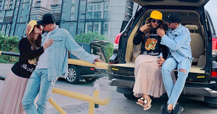 ឆ្នាំថ្មី!! ខេមរៈ សិរីមន្ត សម្ញែងភាពផ្អែមល្ហែមជាមួយភរិយាគួរឱ្យលើសជាតិស្ករ…