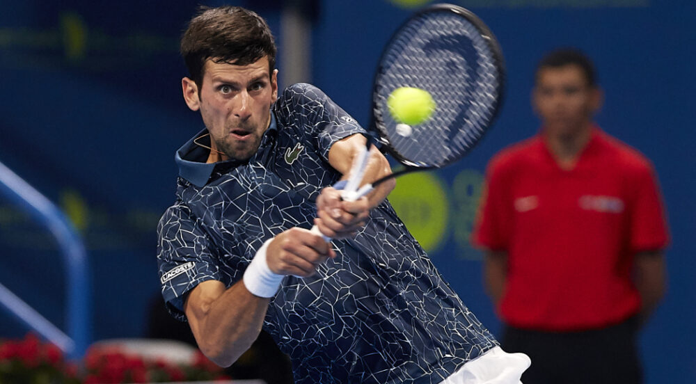 Djokovic ត្រួស​ត្រាយ​ផ្លូវ​​ទៅកាន់​វគ្គ​ពាក់​កណ្តាល​ផ្តាច់​ព្រ័ត្រ Qatar Open