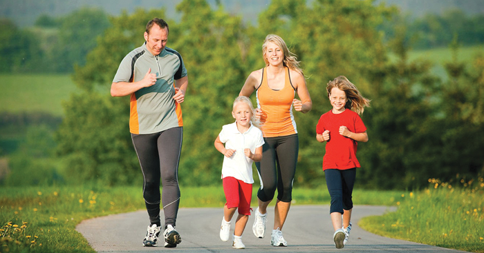 នាំសមាជិកក្នុងគ្រួសារហាត់ប្រាណដើម្បីរាងស្អាត