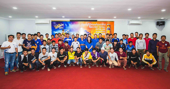 មណ្ឌលតាកែវចាប់ផ្តើមសករាជថ្មីនៃការប្រកួត Tiger Street Football Festival 2019