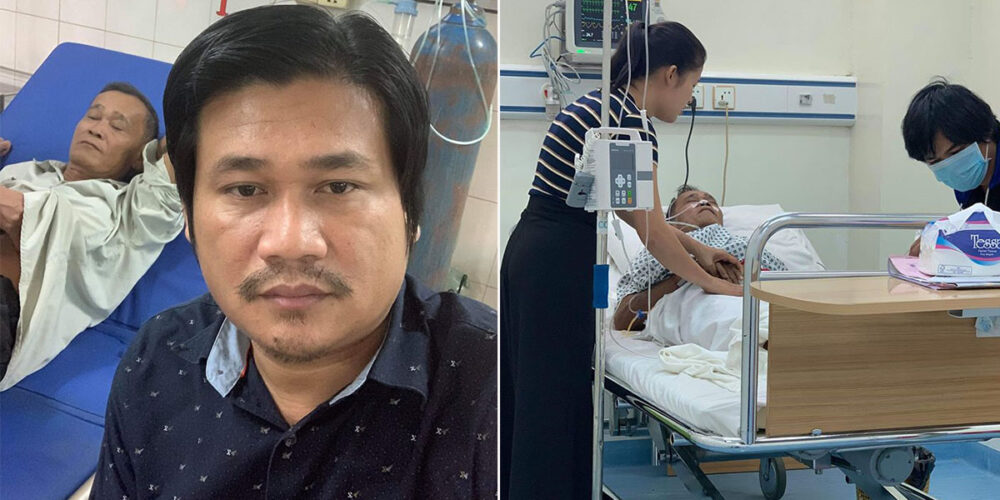 ឪពុក​ពែ​ក​មី​ ​មាន​ជំងឺ​ដាច់​សរសៃឈាម​ក្នុង​ខួរក្បាល​ ​ហើយ​ដង្ហើយ​ហៅរក​កូនពៅ​