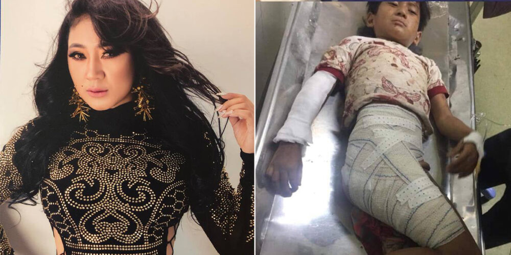 ស៊ឹម​ ​ថៃ​ណា​ ​ទៅ​បរិច្ចាគ​ឈាម​ដល់​ក្មេងប្រុស​គ្រោះថ្នាក់​ចរាចរណ៍​ដល់​ខេត្តកំពត​