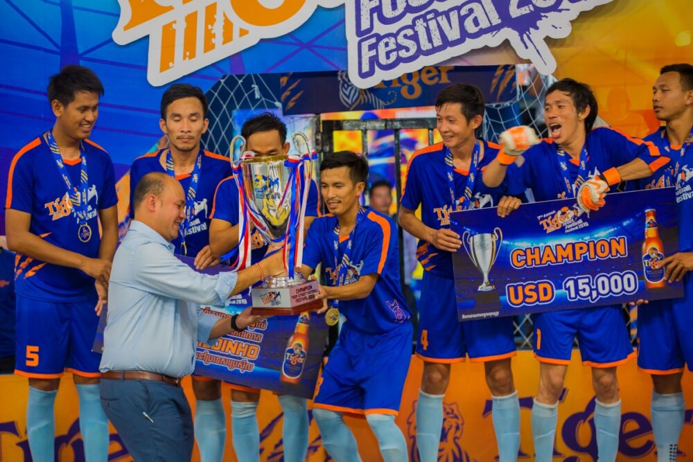 ក្រុមស្នងការដ្ឋាននគរបាលខេត្តព្រះសីហនុ “A” ឈ្នះជើងឯកនៃ Tiger Street Football Festival 2019 លើកទី៧ ទូទាំងប្រទេសជាលើកដំបូង