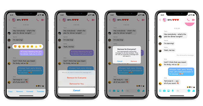ច្រឡំដៃផ្ញើសារទៅគេក្នុង Messenger បើចង់លុបវិញ អាចធ្វើតាមវិធីនេះបាន…