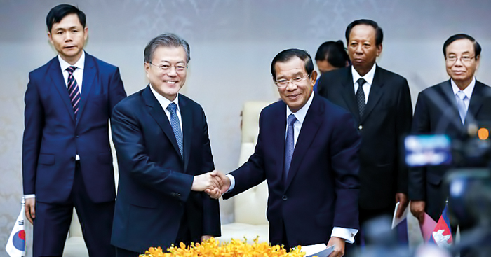 ជំនួបកូរ៉េខាងត្បូង-កម្ពុជា ជំរុញការបើកទីផ្សារ ទិញផលិតផលកម្ពុជា និងផ្តល់កម្ចី 700លានដុល្លារ