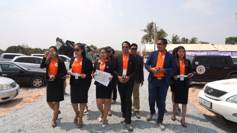 កម្មវិធីសម្ពោធបើកគម្រោងដីឡូតិ៍របស់ក្រុមហ៊ុន មហានគរ អចលនទ្រព្យ