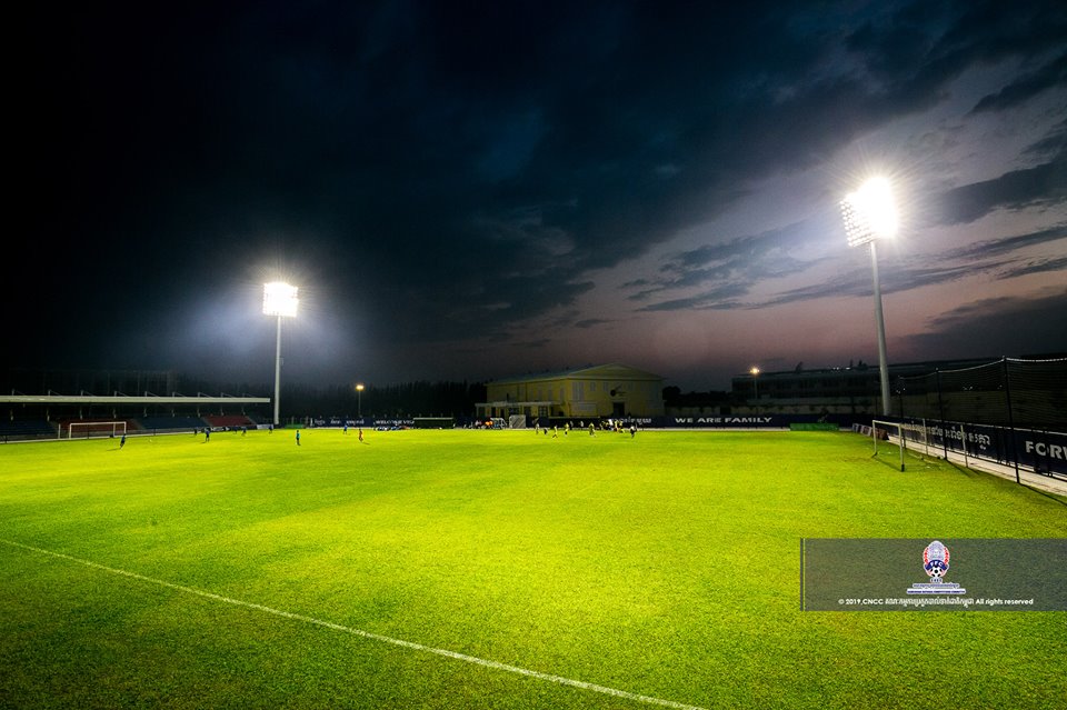 ភ្លើងបំភ្លឺ​នៅក្នុង​កីឡដ្ឋាន​ វិសាខា​ ត្រូវ​បាន​បំពាក់​រួចរាល់​ ហើយ​រាល់​ការប្រកួត​នឹង​ធ្វើឡើង​នៅពេល​យប់​ទាំងអស់​