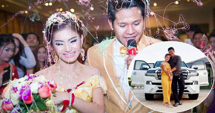 VJ​ ​រតនា​ ​ជូនកា​ដូរ​ ​Land​ ​Cruiser​ ​2018​ ​ថ្មីសន្លាង​ដល់​ភរិយា​ចំ​ថ្ងៃខួប​អាពាហ៍​ពិពាហ៍​ ​