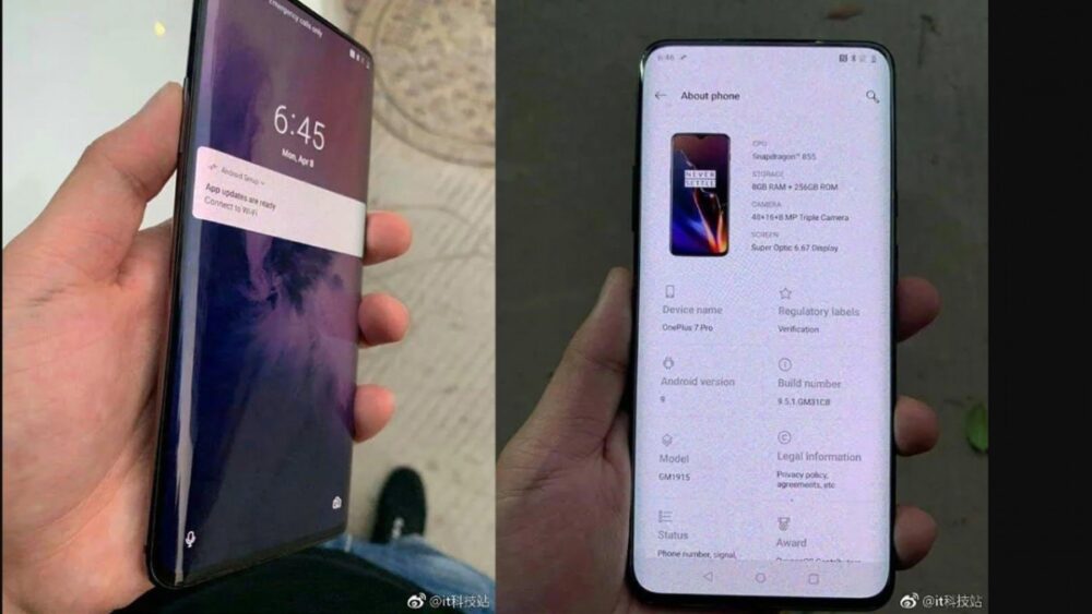 ​OnePlus 7 Pro ​នឹង​មាន​ប្រើ​ប្រព័ន្ធ 5G ចេញនៅពាក់កណ្ដាលឆ្នាំនេះ
