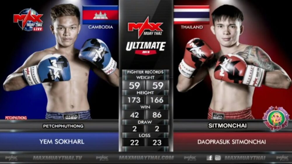 យ៉ែម​ ​សុ​ខាល​ ​នឹង​ជួប​ម្ចាស់ផ្ទះ​ថៃ​ក្នុងនាម​ជាគូ​ឯក​លើ​សង្វៀន​ ​Max​ ​Mouy​ ​Thai​