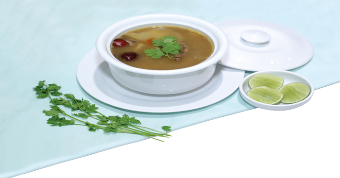 ស៊ុបកន្ទុយគោ នំប៉័ង ពីភោជនីយដ្ឋាន សេវេន ប្រាយ សាខាទួលគោក