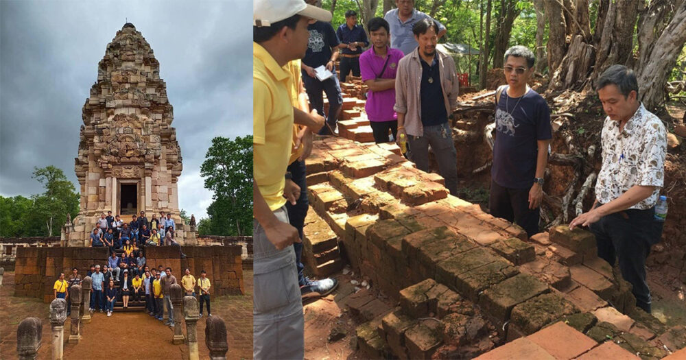 ថៃសុំចែករំលែកបទពិសោធន៍និងចំណេះដឹងអំពីការជួសជុលនិងអភិរក្សប្រាសាទឥដ្ឋបុរាណ