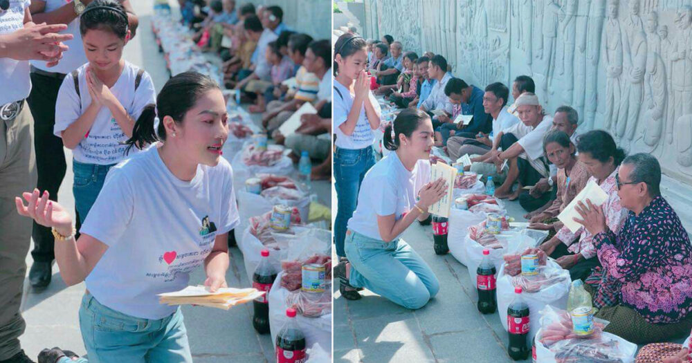 ពិតជារំភើប!! តារាសម្ដែង សឿ សុធារ៉ា នាំអំណោចសប្បុរធម៌ចែកបងប្អូនខ្វះខ្វាតក្នុងថ្ងៃកំណើតខ្លួន