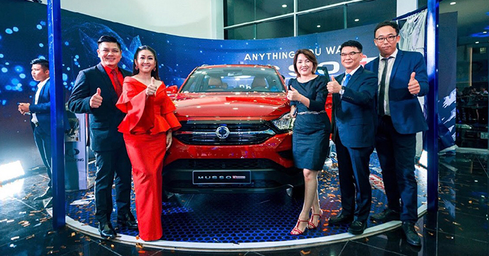 ក្រុមហ៊ុន​ សាំ​ងយ៉ុង​ ដាក់​បង្ហាញ​រថយន្ត​ថ្មី​ MUSSO​ Grand​ នៅក្នុង​ប្រទេស​កម្ពុជា​