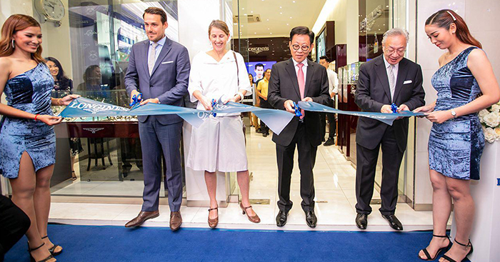 Longines ម៉ាកនាឡិកាលំដាប់ពិភពលោកបើកសម្ពោធជាផ្លូវការជាថ្មីនៅរាជធានីភ្នំពេញ