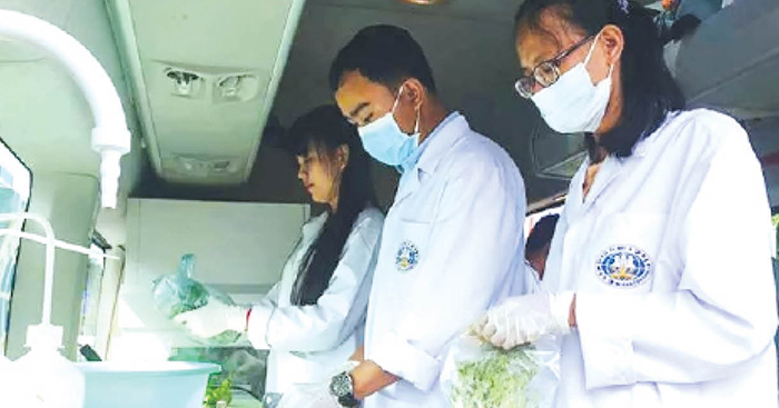 ការបង្កើត​ភូតគាម​អនាម័យ​អេឡិចត្រូនិក​ (E-Phyto​ Sysytem​) កំពុង​ត្រូវ​បាន​ធ្វើ​នៅ​កម្ពុជា​