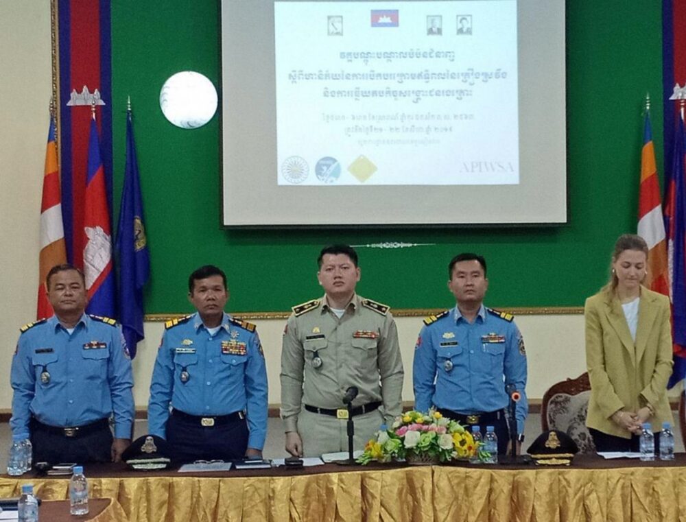 ពិធី​បើក​វគ្គ​បណ្តុះបណ្តាល​បំប៉ន​បច្ចេកទេស​សំដៅ​ ​បង្កើន​ប្រសិទ្ធិ​ភាព​ការ​រឹត​បន្ដឹង​ច្បាប់​ចរាចរណ៍​ ​លើ​ការ​បើកបរ​ក្រោម​ឥទ្ធិពល​នៃ​គ្រឿងស្រវឹង​ ​និង​កិច្ច​ជួយសង្គ្រោះ​ជនរងគ្រោះ​