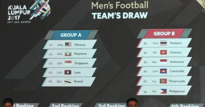 ហ្វីលីពីនសម្រេចលើកពេលចាប់ពូលបាល់ទាត់ស៊ីហ្គេមទៅកន្លះខែក្រោយវិញ