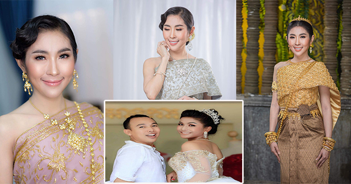 ស្រស់​ស្អាត​ណាស់​ ​!​!​ ​តា​រា​យ៉េ​យ៉េ​ ​ហង្ស​ ​សុជាតា​ ​គ្រង​ឈុត​សម្អាងការ​បែប​ប្រពៃណី​ខ្មែរ​ ​