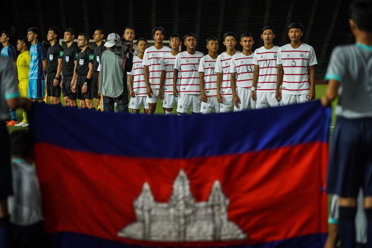 កម្ពុជា​បង្ហាញ​ភាព​ខ្លាំង​ក្នុង​វគ្គ​ជម្រុះ​ ​AFC​ ​U19​ ​ក្រោយ​លត់​ម៉ា​រី​ណា​ខាងជើង​ឱ្យ​តដៃ​មិន​រួច​កាលពីយប់មិញ​