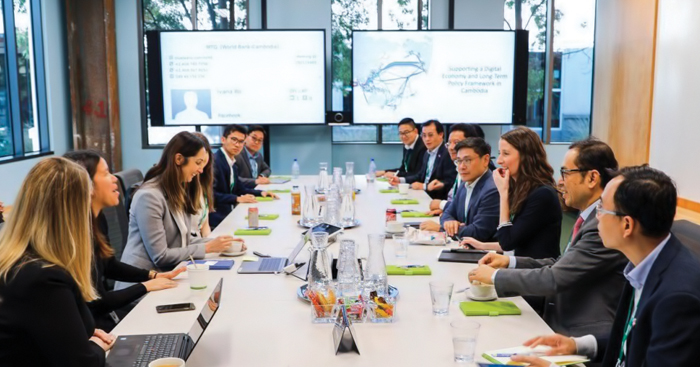 កម្ពុជា​ពិភាក្សា​តុមូល​ជាមួយ​ WB​ អំពី​ការ​អភិវឌ្ឍ​ក្របខ័ណ្ឌ​សេដ្ឋកិច្ច​ឌីជីថល​នៅ​កម្ពុជា​