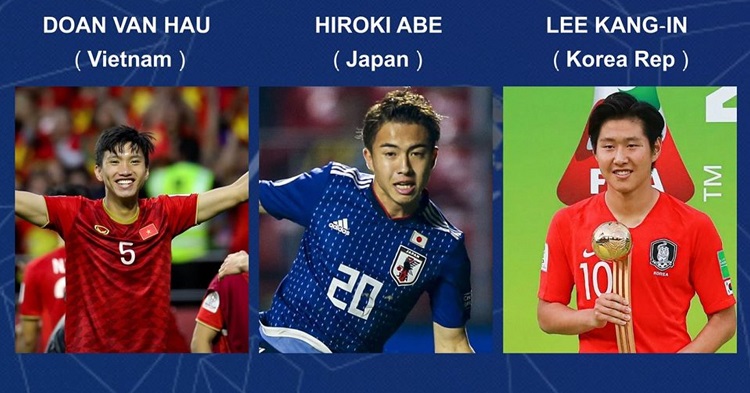 ចេញ​ហើយ​!​ ​បញ្ជី​ឈ្មោះ​កីឡាករ​ ​3នាក់​ចុងក្រោយ​ ​សម្រាប់​ប្រជែង​ពានរង្វាន់​កីឡាករ​វ័យក្មេង​ប្រចាំ​ទ្វីបអាស៊ី​