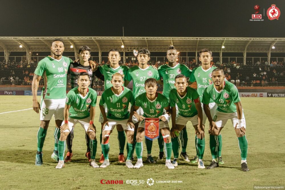 ភ្នំពេញក្រោន បង្ហាញទម្រង់លេងល្អ ក្នុងជំនួបជាមួយនឹងក្លិបជើងឯកលីកកំពូលថៃ