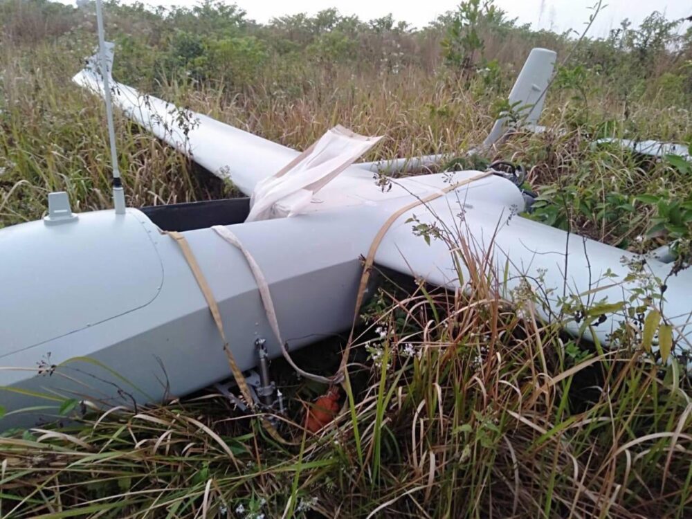 ភ្ញាក់ផ្អើល​!​!​ ​ក្រោយ​ឃើញ​យន្ត​ហោះ​ដ្រូន​ធ្លាក់​លើទឹក​ដី​ខេត្តកោះកុង​.​.​.​