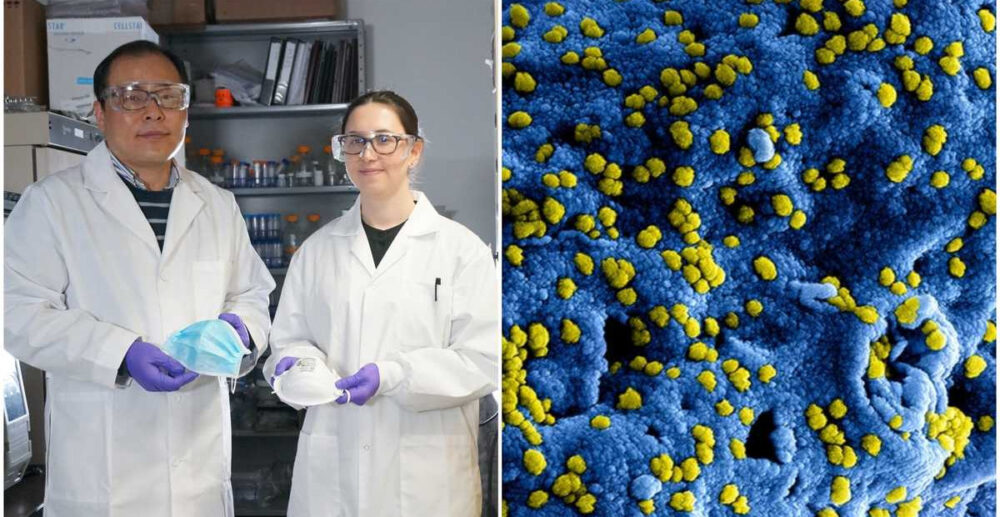 ដំណឹង​ល្អ! ម៉ាស់​​ដែល​មាន​ស្រោប​ជាតិ​អំបិល អាច​កម្ចាត់​វីរុស​កូរ៉ូណា