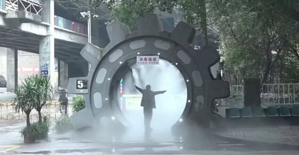 ដើម្បីទប់ស្កាត់វីរុសកូរ៉ូណា ក្រុមហ៊ុនមួយបង្កើតប្រព័ន្ធសម្លាប់មេរោគលើដងខ្លួនមនុស្ស ប្រើពេលត្រឹមតែ20វិនាទី