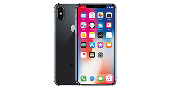 ទូរស័ព្ទ iPhone X មួយទឹក