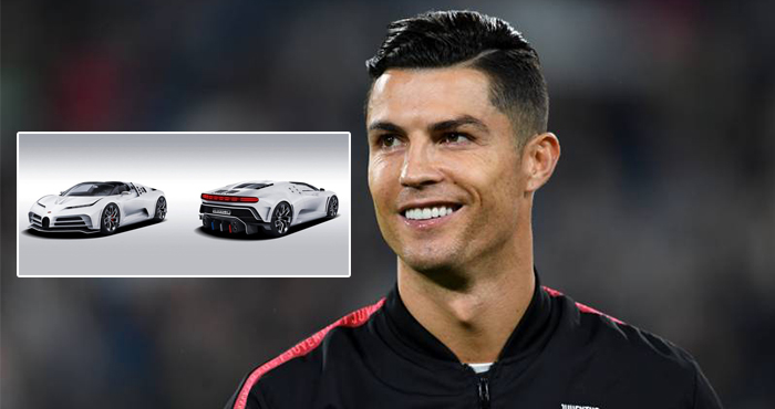 ស្រុកទេសកំពុងតែវឹកវរ Ronaldo ទិញ Bugatti តម្លៃ 10លានដុល្លារ