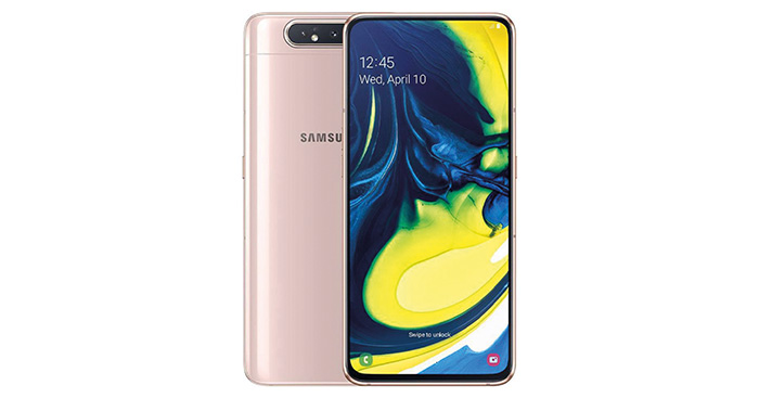 ទូរស័ព្ទ​ Galaxy A80 ថ្មី