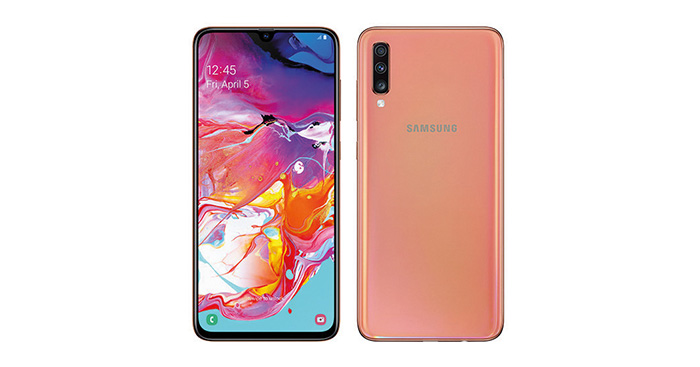 ទូរស័ព្ទ Galaxy A70 ថ្មី