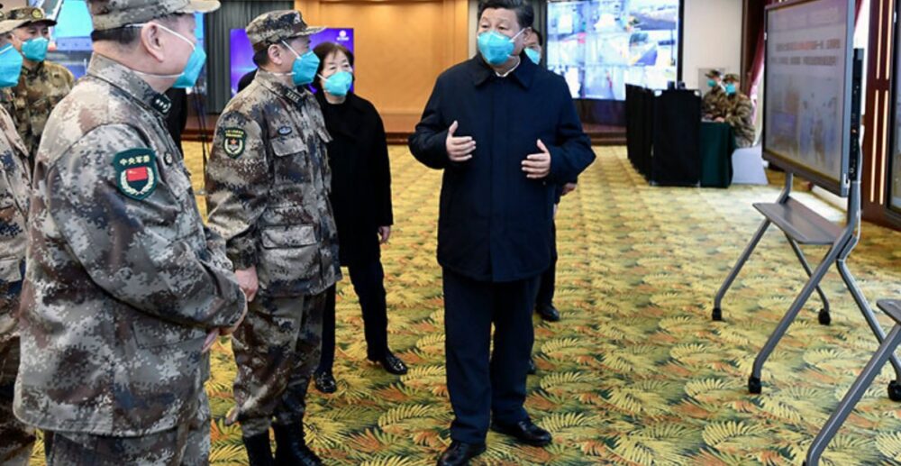 ស៊ី ជីនភីង អាឡោះអាល័យអ្នកស្លាប់ និងបុគ្គលិកជួរមុខ ដែលពលីជីវិតតស៊ូនឹងវីរុសCOVID-19