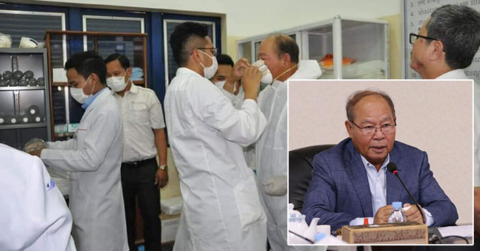 ឯកឧត្តមសាស្រ្តាចារ្យ ម៉ម ប៊ុនហេង កោតសរសើរ និងថ្លែងអំណរគុណដល់ក្រុមគ្រូពេទ្យជួរមុខ​ ដែលប្រយុទ្ធនឹងវីរុសកូវីដ19