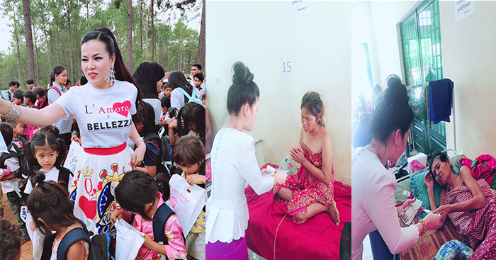 រឿងរ៉ាវក្រៅឆាក! អ្នកនាង Love Riya សម្ងំធ្វើបុណ្យសាងកុសលដោយមិនសម្ញែង