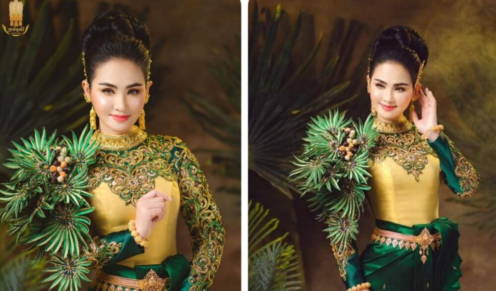 មួយឈុតច្នៃពីដើមត្នោត លើកសម្រស់ សុគន្ធ នីសា ដូចរាជិនីរុក្ខជាតិ