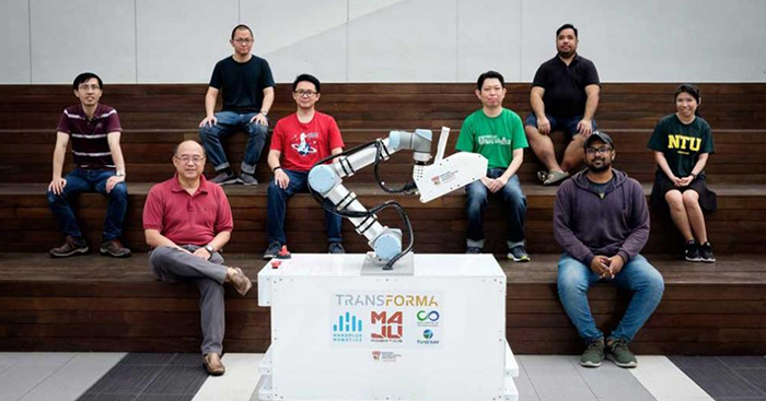 សាកលវិទ្យាល័យ NTU សិង្ហបុរី បង្កើតបានរ៉ូបូត អាចធ្វើចលនាស្វ័យប្រវត្តិ សម្លាប់មេរោគបាន