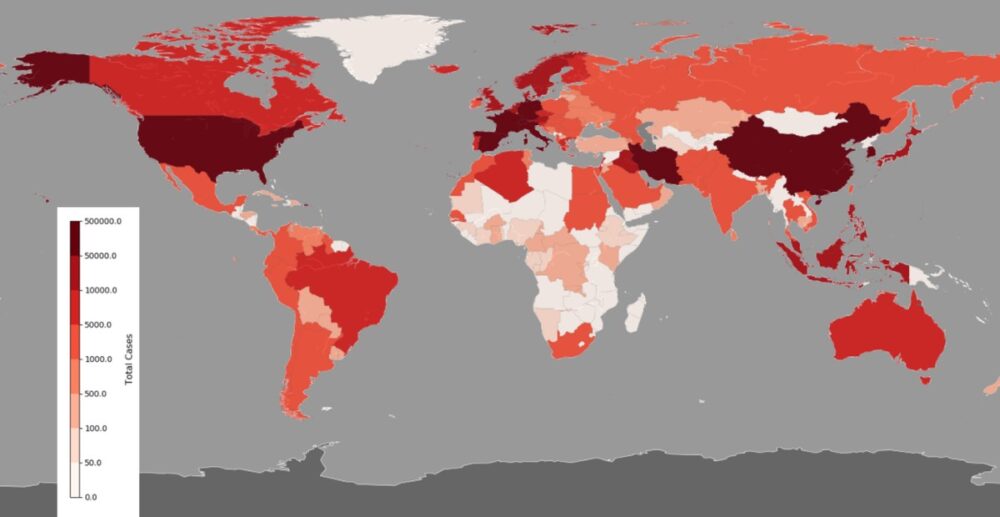ជាង​930,000​នាក់បាន​ឆ្លងវីរុស​COVID-19 នៅ​ទូទាំង​ពិភពលោក