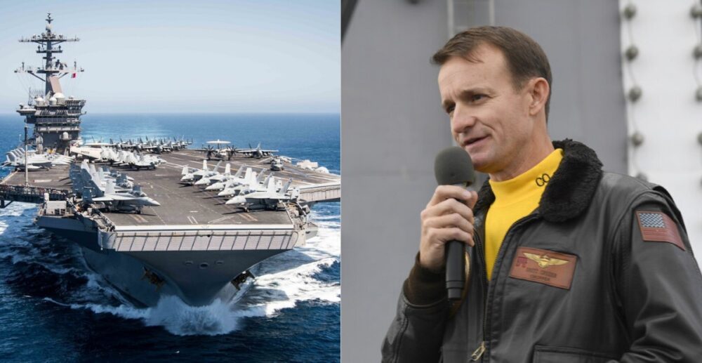 ​មេបញ្ជា​ការ​នាវា​ផ្ទុក​យន្ត​ហោះ​អាមេរិកាំងដែល​ត្រូវ​ដក​តំណែង វិជ្ជមាន​ជាមួយ​ ​COVID-19