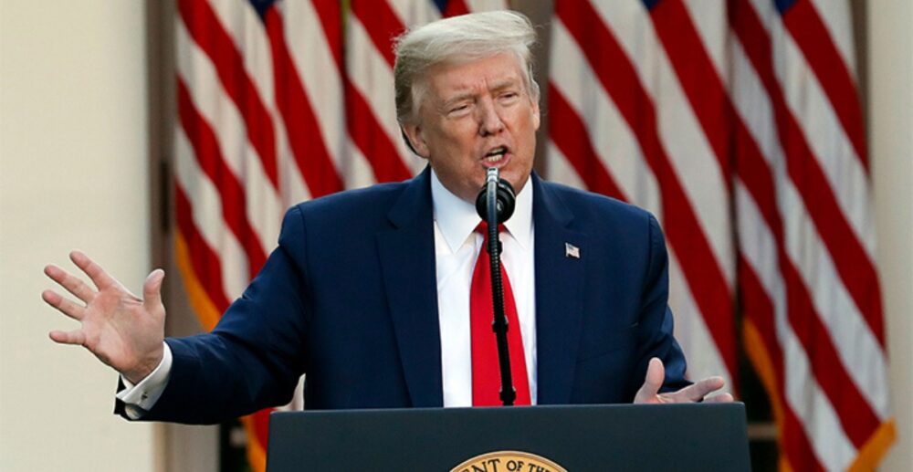 Trump ថា “ទំហំទឹកប្រាក់ដែលទាមទារឱ្យចិនសងការខូចខាតដោយសារ COVID-19 នឹងច្រើនខ្លាំងណាស់”