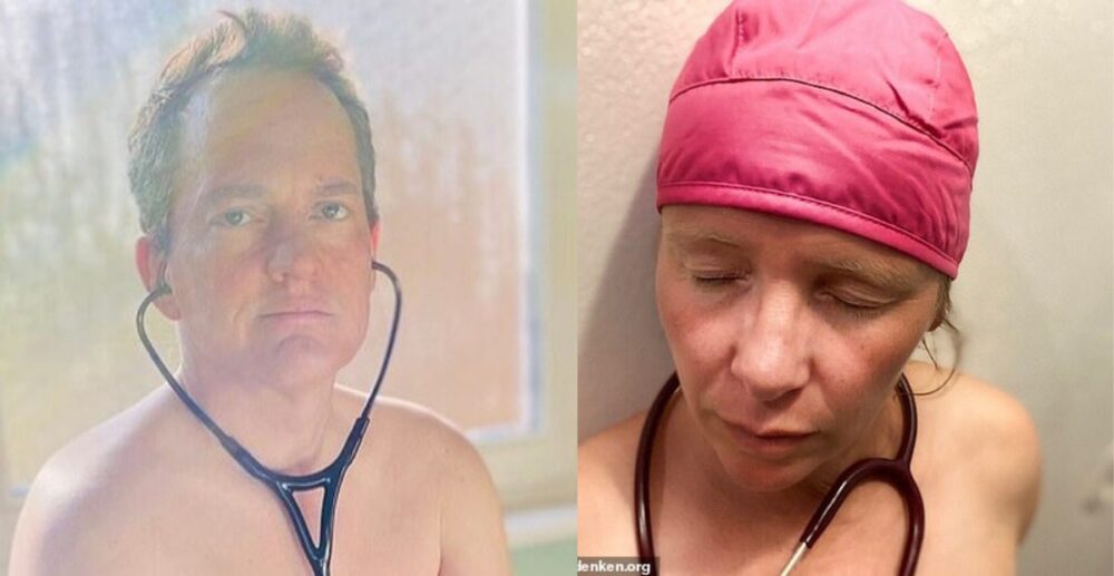 COVID-19! ក្រុម​វេជ្ជ​បណ្ឌិត​អាល្លឺម៉ង់​បង្ខំ​ចិត្ត​ថត​អាក្រាត​កាយ​ដើម្បី​ទាម​ទារ​​​ឈុត​ការ​ពារ​វីរុស​