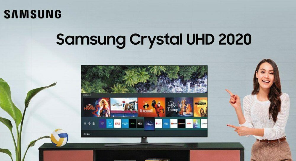 មានអីល្អម្យ៉ាងដែរតើ…! នៅផ្ទះមានសុវត្ថិភាពហើយ ថែមទាំងទទួលបានការកម្សាន្តដ៏រីករាយជាមួយនឹងទូរទស្សន៍ដ៏វៃឆ្លាតបំផុត សាមសុង Crystal UHD ថ្មី!!