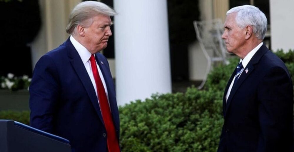 អនុប្រធានាធិបតី​អាមេរិកាំង​នឹង​ “នៅ​ឆ្ងាយ​” ពី​លោក​ Trump មួយ​រយៈ​